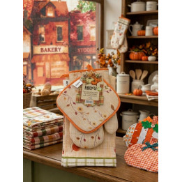Set da cucina autunnale zuccarella - Fancy Home
