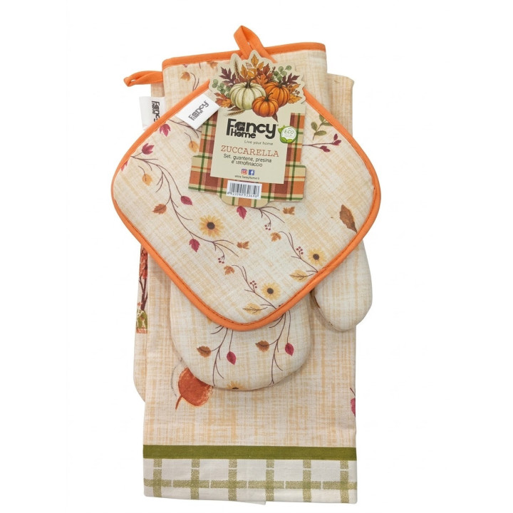 Set da cucina autunnale zuccarella - Fancy Home