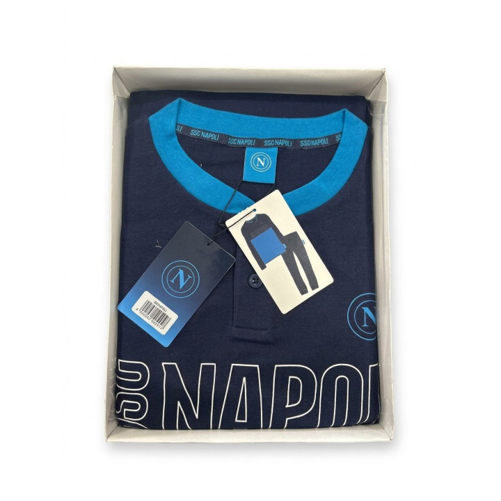 Pigiama uomo caldo cotone SSC Napoli