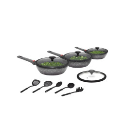 SET PADELLE DG BAVARIA ALTE CON MESTOLI