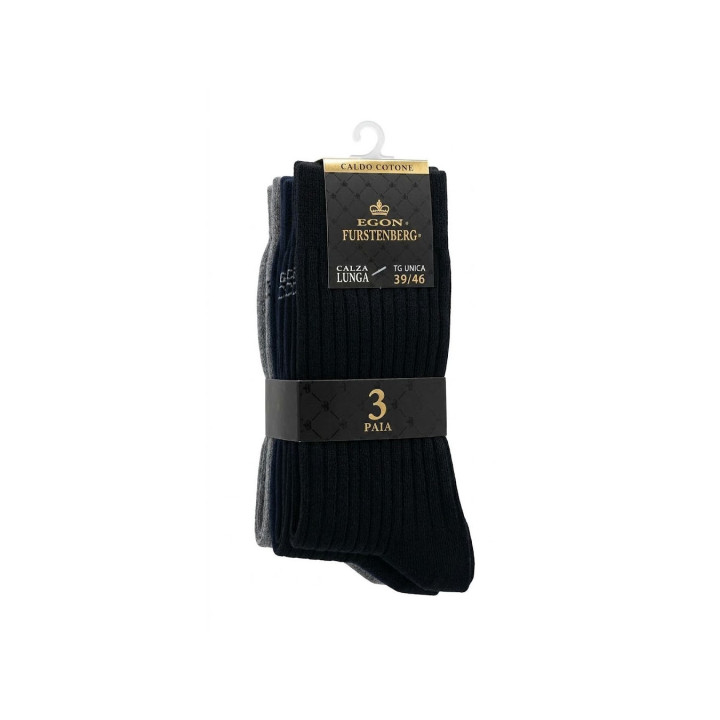 CALZA LUNGA 39/46 3 PAIA LUNGO ASS