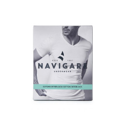 MAGLIA NAVIGARE SCOLLO V MEZZA MANICA