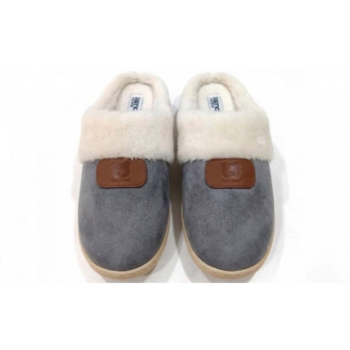 Pantofole uomo FANCY HOME con pelliccia interna